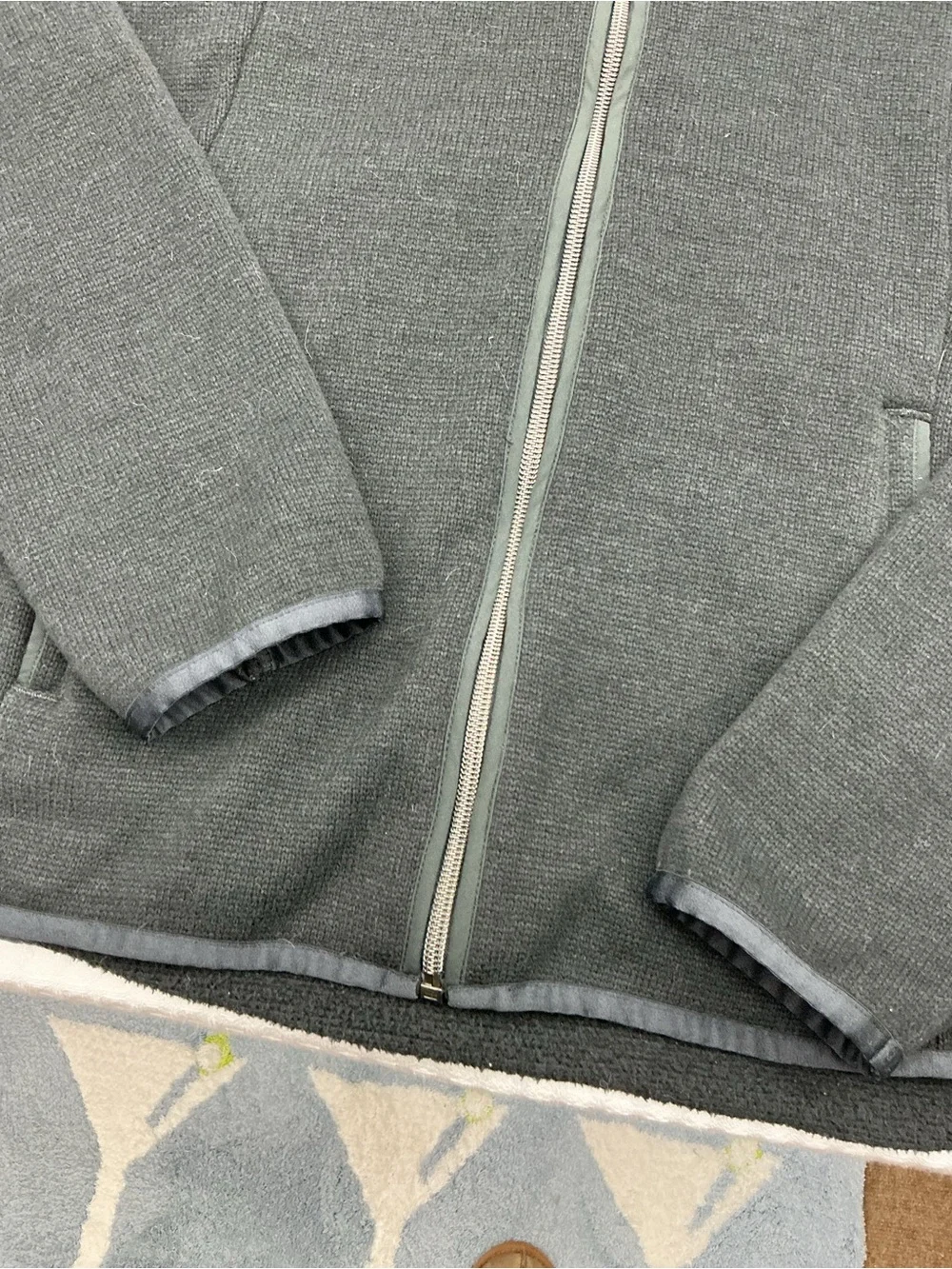 Kuhl Women's Dark Charcoal Gray Zip Hoodie - Picture 2 of 6